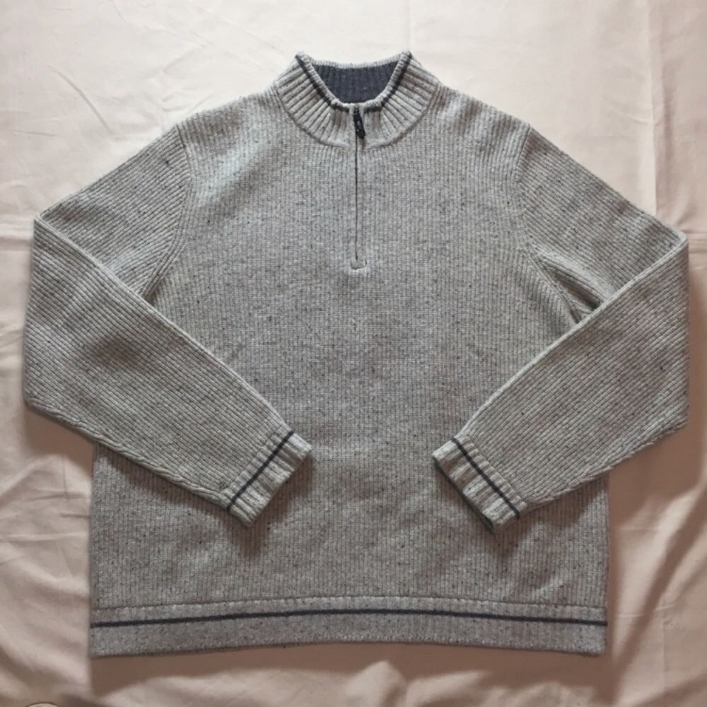 Robert Graham Men’s Grey Pullover Sweater Size 3XL